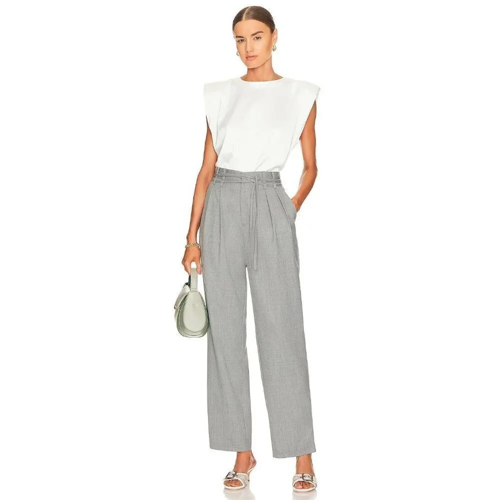 Hansen + Gretel Aniston Pants in Slate XSmall New Womens Tailor Trousers